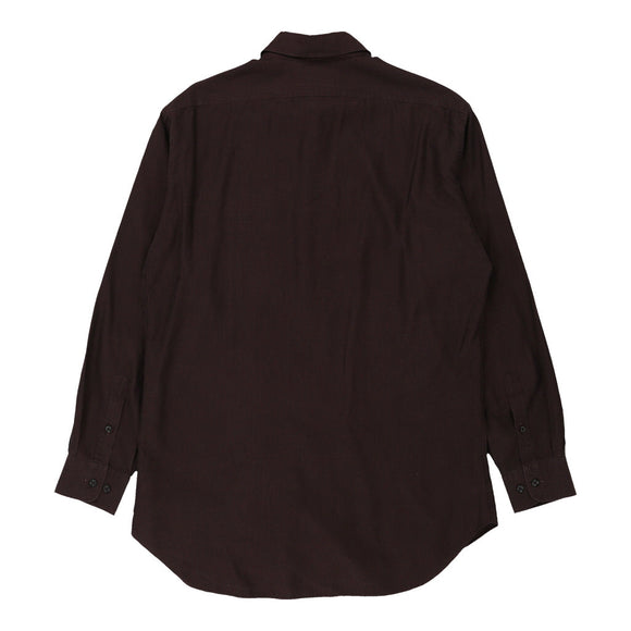 Vintage brown Valentino Shirt - mens large