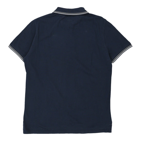 Vintage blue Ea7 Polo Shirt - mens x-large