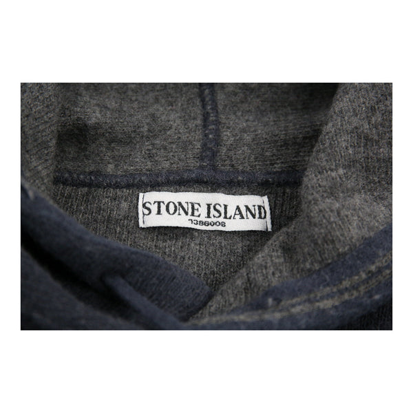 Vintage black Autumn / Winter 2008 Stone Island Hoodie - mens medium