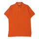 Vintage orange Lacoste Polo Shirt - mens small