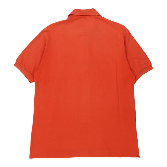 Vintage orange Lacoste Polo Shirt - mens medium