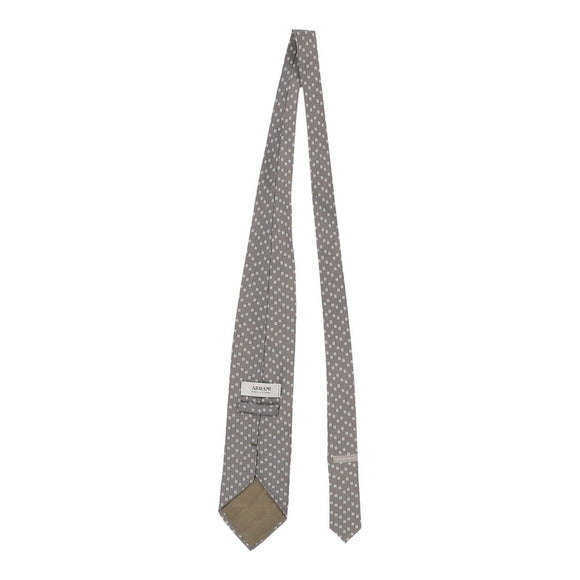 Vintage grey Armani Tie - mens no size