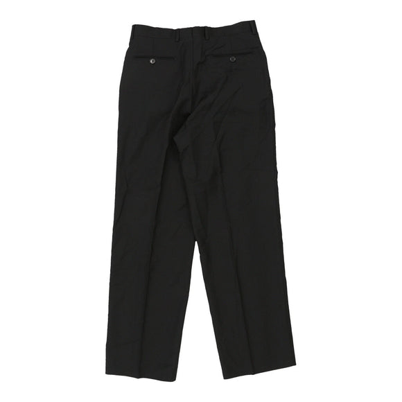 Vintage black Yves Saint Laurent Trousers - mens 30" waist
