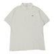 Vintage grey Lacoste Polo Shirt - mens x-large