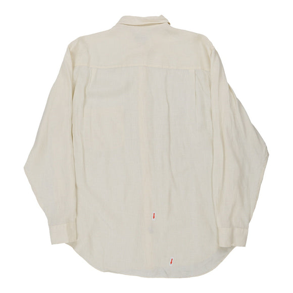 Vintage cream Romeo Gigli Shirt - mens large