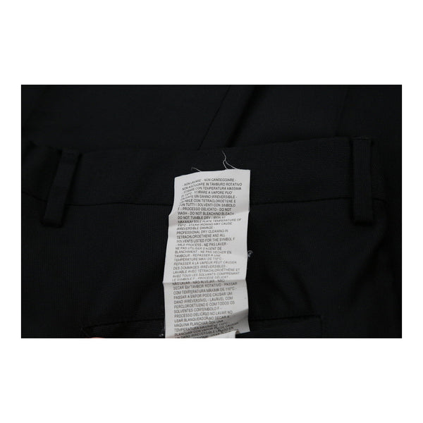 Vintage black Emporio Armani Trousers - mens 36" waist