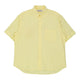 Vintage yellow Iceberg Short Sleeve Shirt - mens x-large