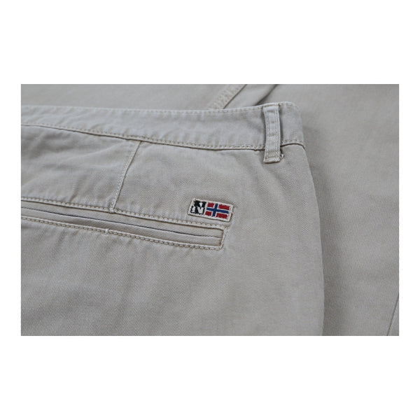 Vintage beige Napapijri Trousers - mens 38" waist