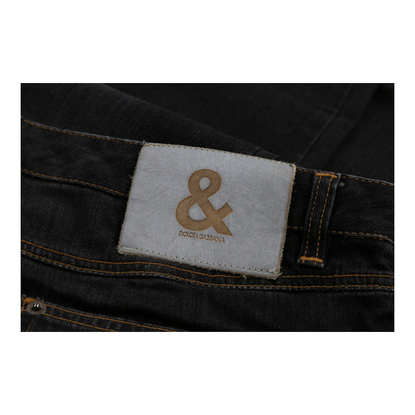 Vintage black Dolce & Gabbana Jeans - mens 36" waist