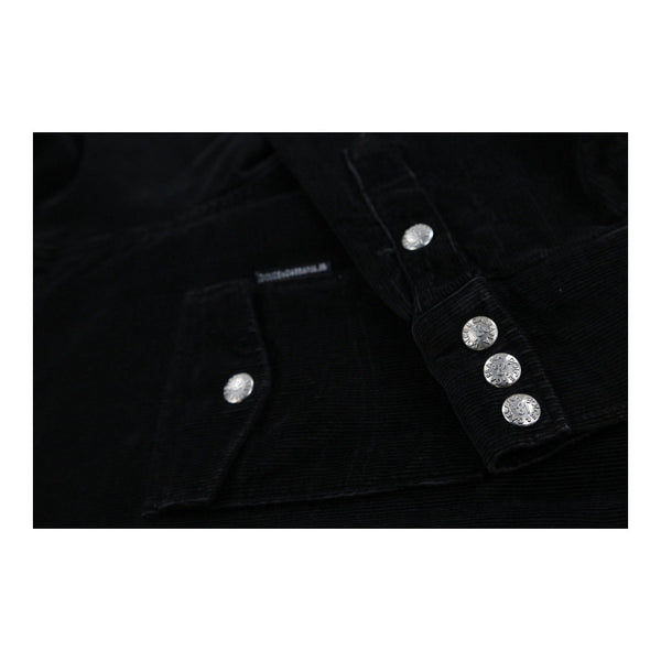 Vintage black Dolce & Gabbana Denim Shirt - mens x-large