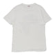Vintage white Napapijri T-Shirt - mens large