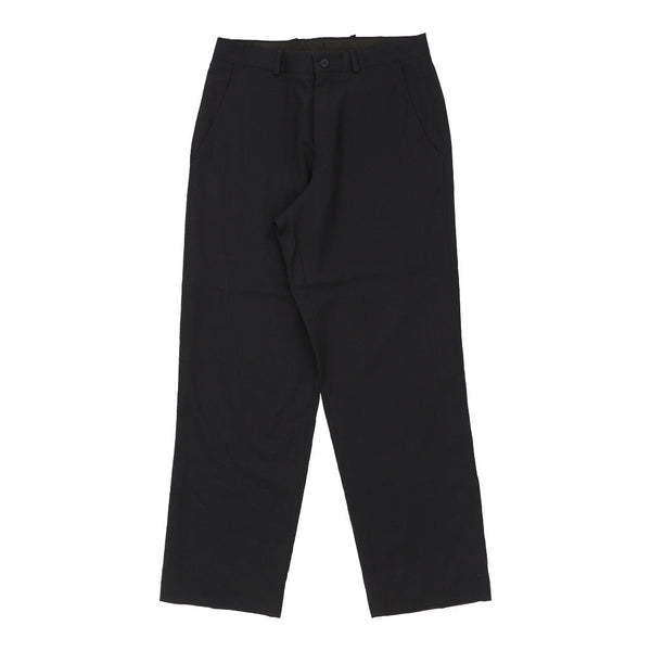 Vintage black Emporio Armani Trousers - mens 30" waist