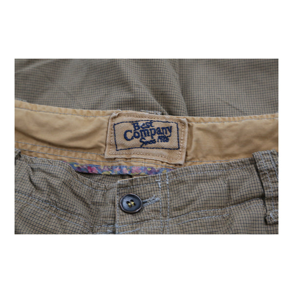 Vintage brown Best Company Cargo Shorts - mens 36" waist
