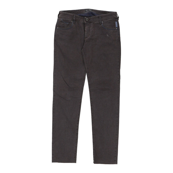 Vintage black Armani Jeans Jeans - mens 32" waist
