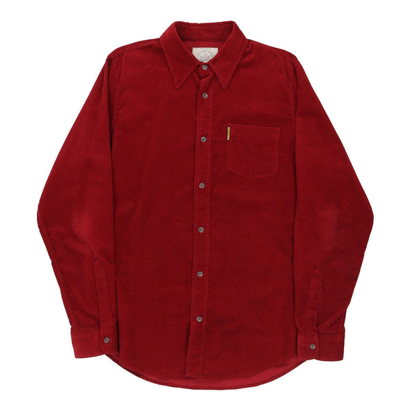 Vintage red Armani Jeans Cord Shirt - mens large