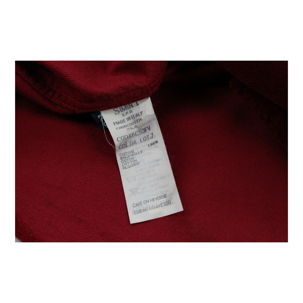 Vintage red Armani Jeans Cord Shirt - mens large