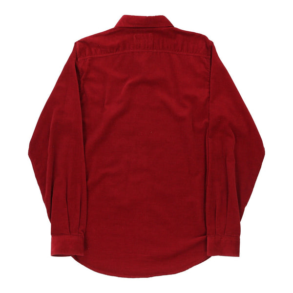 Vintage red Armani Jeans Cord Shirt - mens large