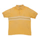Vintage yellow Valentino Polo Shirt - mens large
