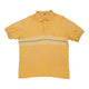 Vintage yellow Valentino Polo Shirt - mens large