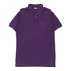 Vintage purple Conte Of Florence Polo Shirt - mens x-large