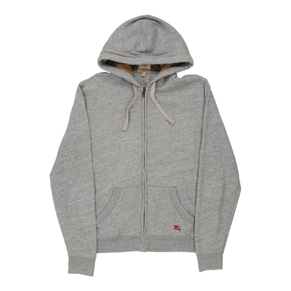 Vintage grey Burberry Brit Hoodie - mens x-large