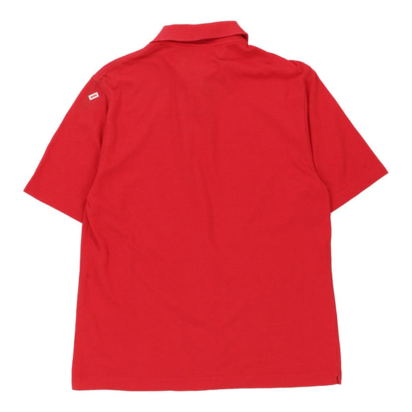 Vintage red Lacoste Polo Shirt - mens medium