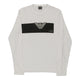 Vintage white Ea7 Long Sleeve T-Shirt - mens large