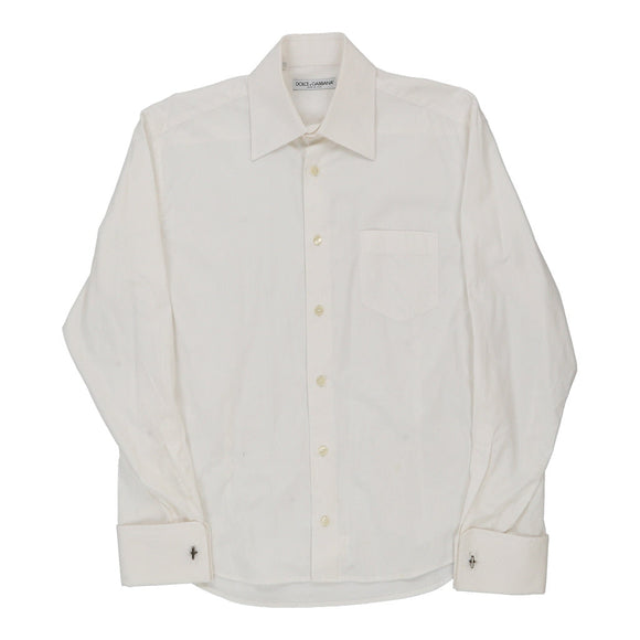 Vintage white Dolce & Gabbana Shirt - mens medium