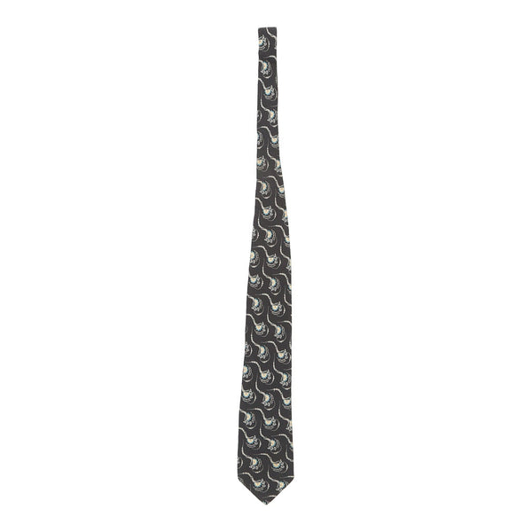 Vintage black Giorgio Armani Tie - mens no size