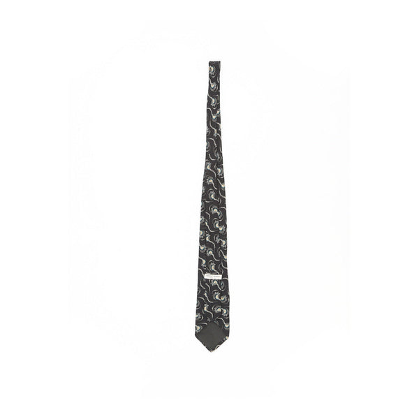 Vintage black Giorgio Armani Tie - mens no size