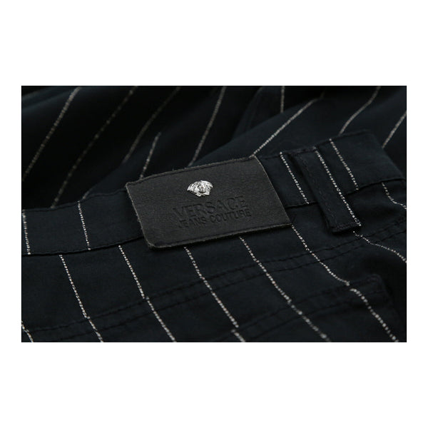 Vintage black Versace Jeans Couture Trousers - mens 34" waist