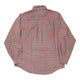 Vintage red Benetton Patterned Shirt - mens large