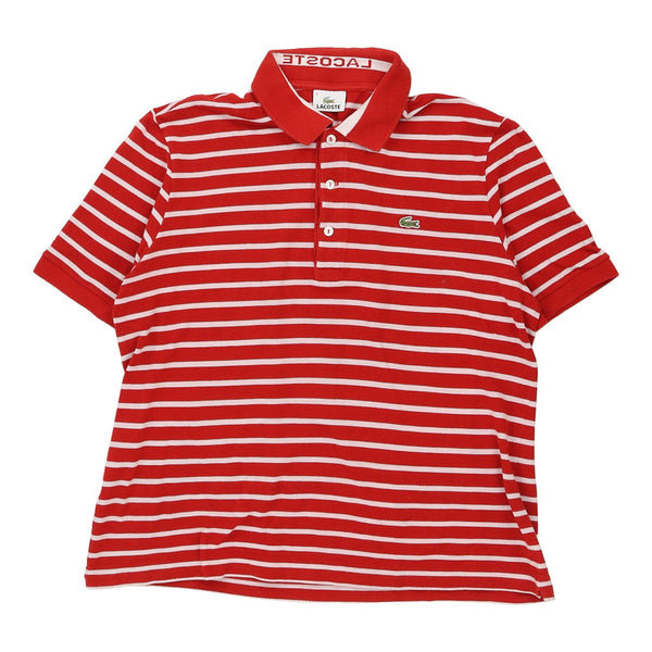 Vintage red Lacoste Polo Shirt - mens medium