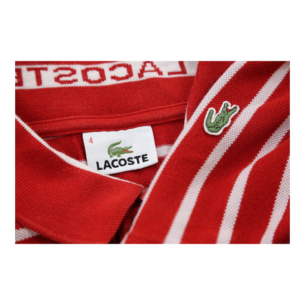 Vintage red Lacoste Polo Shirt - mens medium