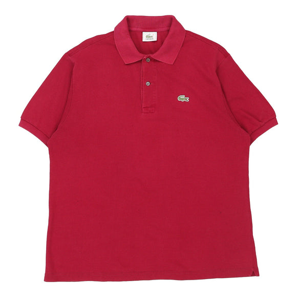 Vintage red Lacoste Polo Shirt - mens large