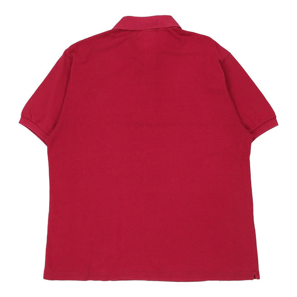 Vintage red Lacoste Polo Shirt - mens large