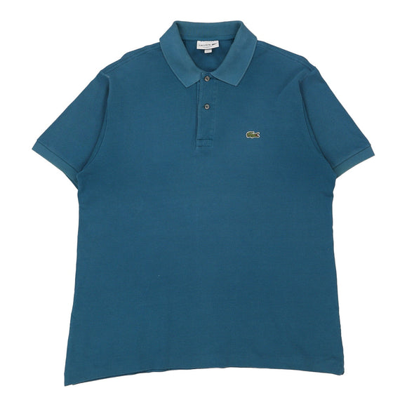 Vintage blue Lacoste Polo Shirt - mens x-large