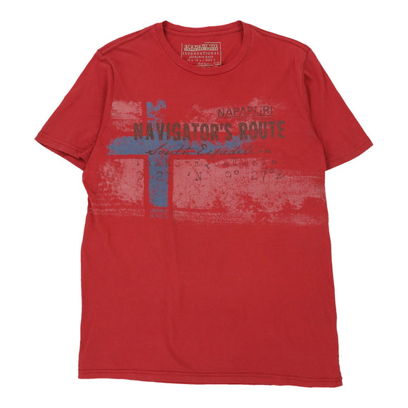 Vintagered Napapijri T-Shirt - mens medium