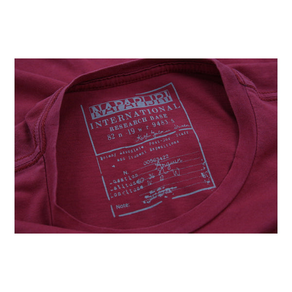 Vintagered Napapijri T-Shirt - mens medium