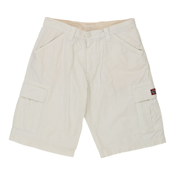 Vintagewhite Napapijri Cargo Shorts - mens 36" waist