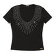 Vintageblack Galliano T-Shirt - womens medium