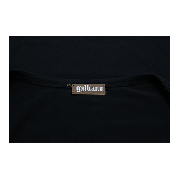 Vintageblack Galliano T-Shirt - womens medium