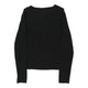 Vintageblack Armani Jeans Long Sleeve Top - womens large