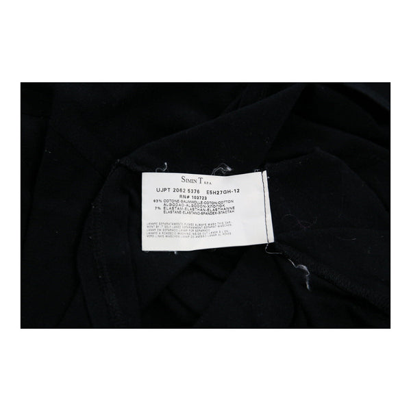 Vintageblack Armani Jeans Long Sleeve Top - womens large