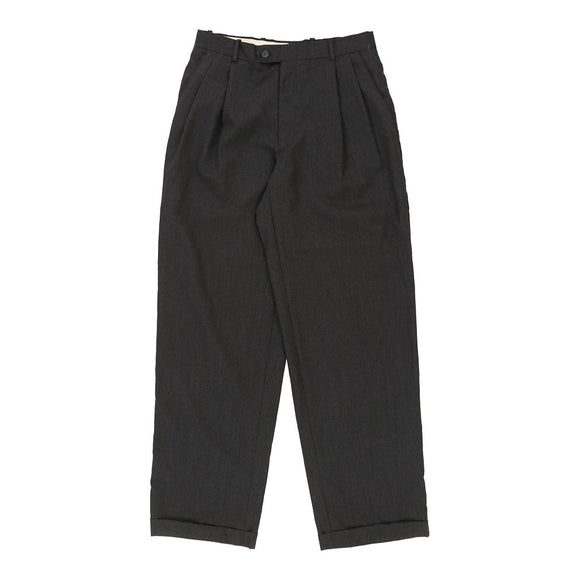 Vintage grey Pierre Balmain Trousers - mens 26" waist