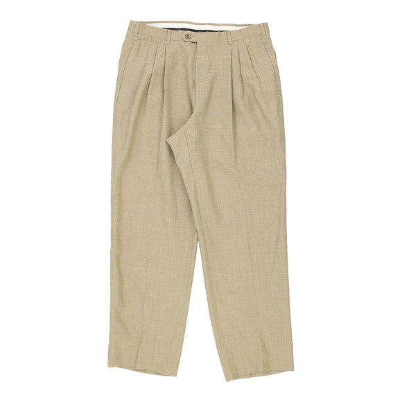 Vintage beige Christian Dior Trousers - mens 30" waist