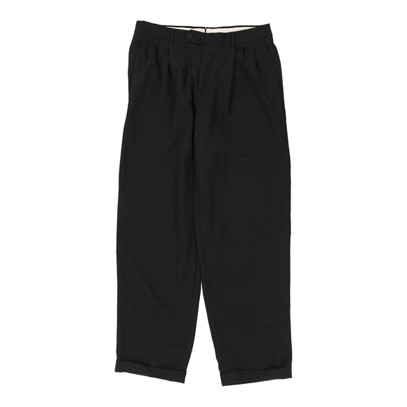 Vintage black Givenchy Trousers - mens 30" waist
