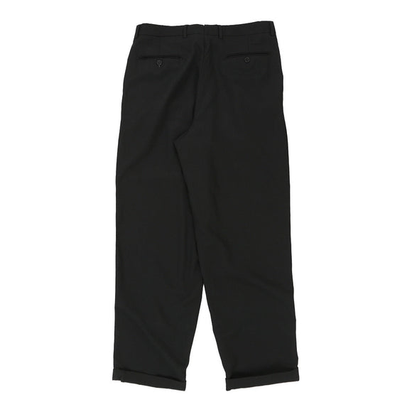 Vintage black Givenchy Trousers - mens 30" waist