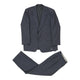 Vintage navy Christian Dior Full Suit - mens x-large