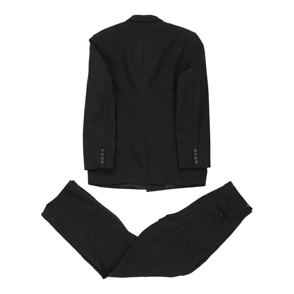 Vintage black Yves Saint Laurent Full Suit - womens medium